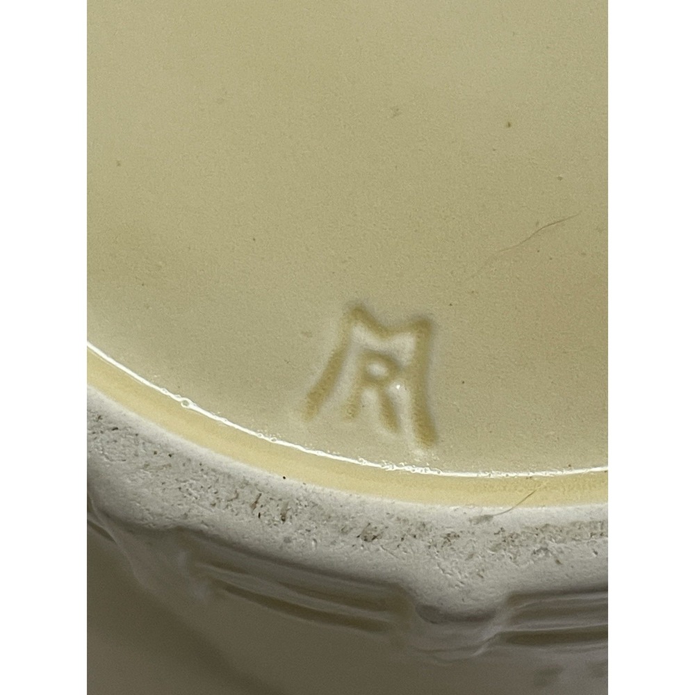 VINTAGE MARKS & ROSENFELD THATCHED ROOF BARN FARMHOUSE CANISTER 7" - Picture 6 of 9